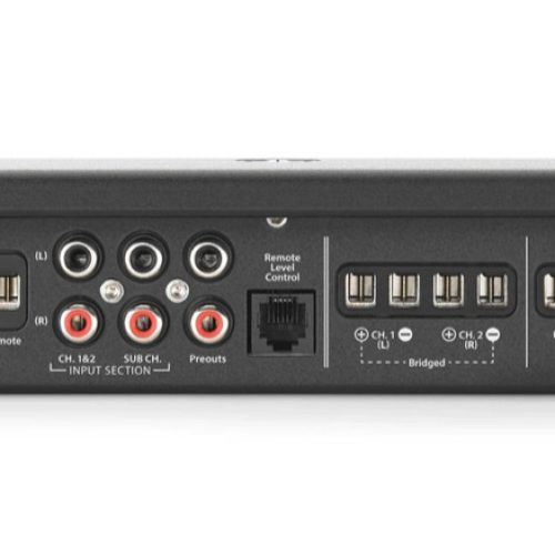 JL Audio XDM500/3 3 Channel Class D, Car/Marine System Amplifier, 500 W