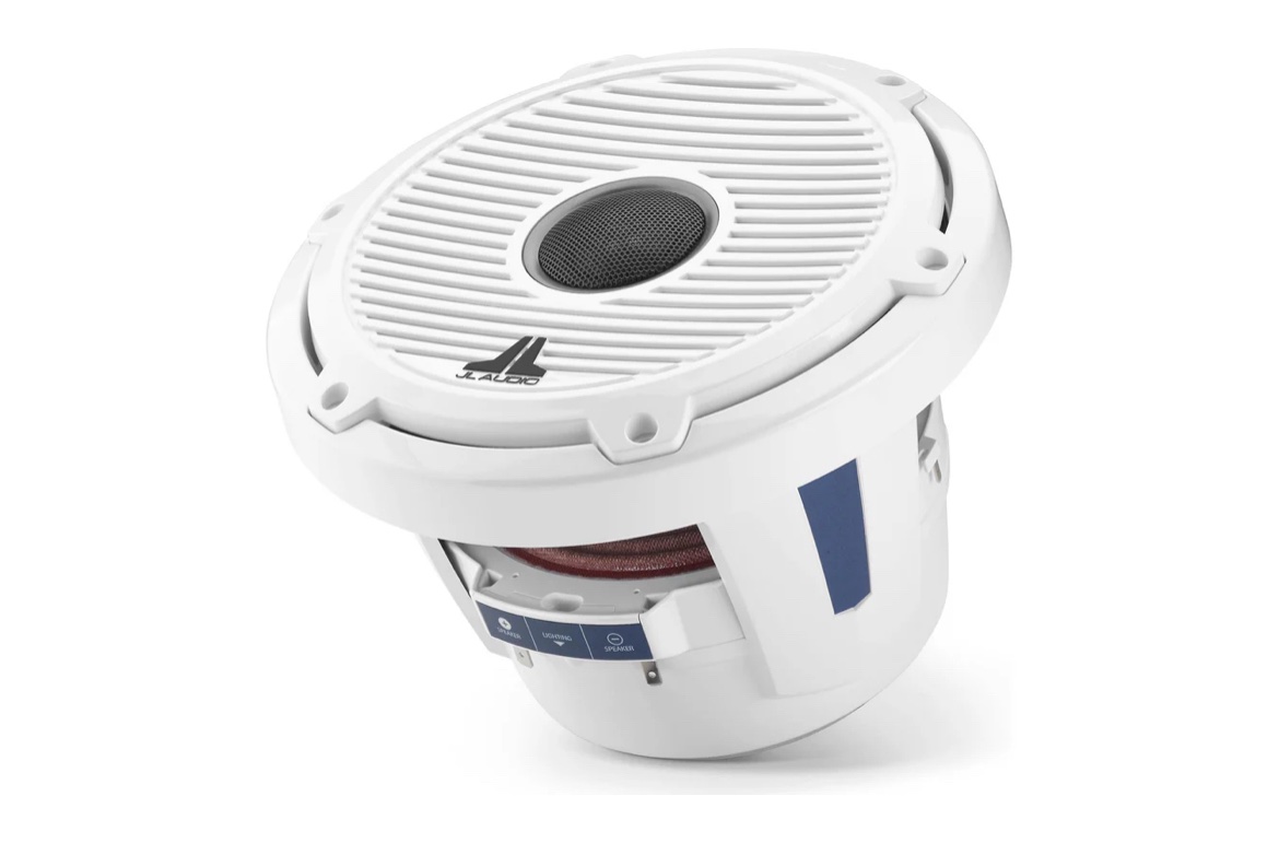 JL Audio M6-880X-C-GWGW 8.8" Marine Speakers w/ Classic Grilles