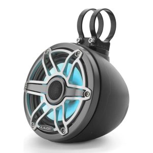 JL Audio M6-650VEX-Mb-S-GMTI-I 6.5" Wakeboard Tower Speakers w LEDs