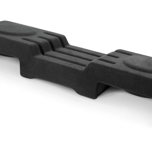 JL Audio SB-GM-SLVCC2/12TW3/BK Stealthbox for Chevrolet Silverado Trucks