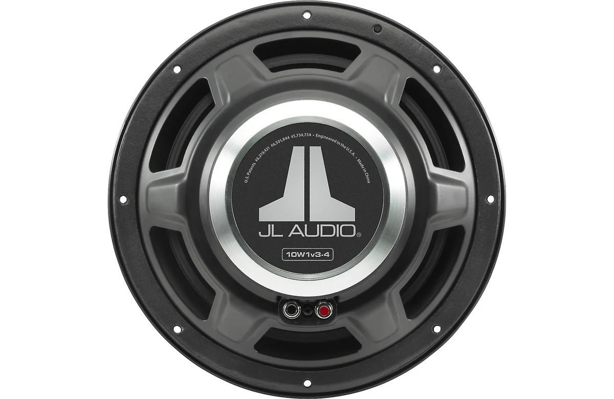 JL Audio 10W1V3-4 (Pair) 10" 4-Ohm Subwoofers - Image 5