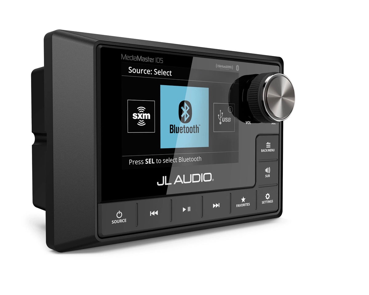 JL Audio MM105 + XDM1000/5 + 2 Pairs M6-650X-S-GMTI-i + M6-10IB-S-GMTI-i4 + MLC-RW Marine Bundle - Image 2