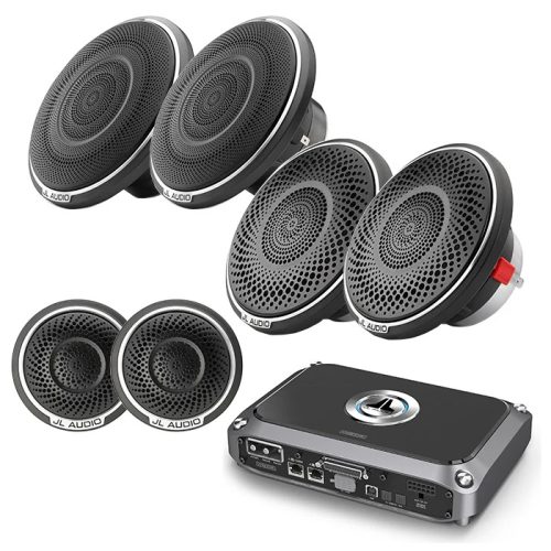 JL Audio C7-650CW 1 Pair + C7-100CT 1 Pair + C7-350CM 1 Pair + VX600/6i Factory Renewed Amp
