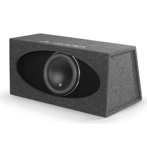 JL Audio HO112R-W7AE
Ported H.O. Wedge™ enclosure with one 12″ W7AE subwoofer