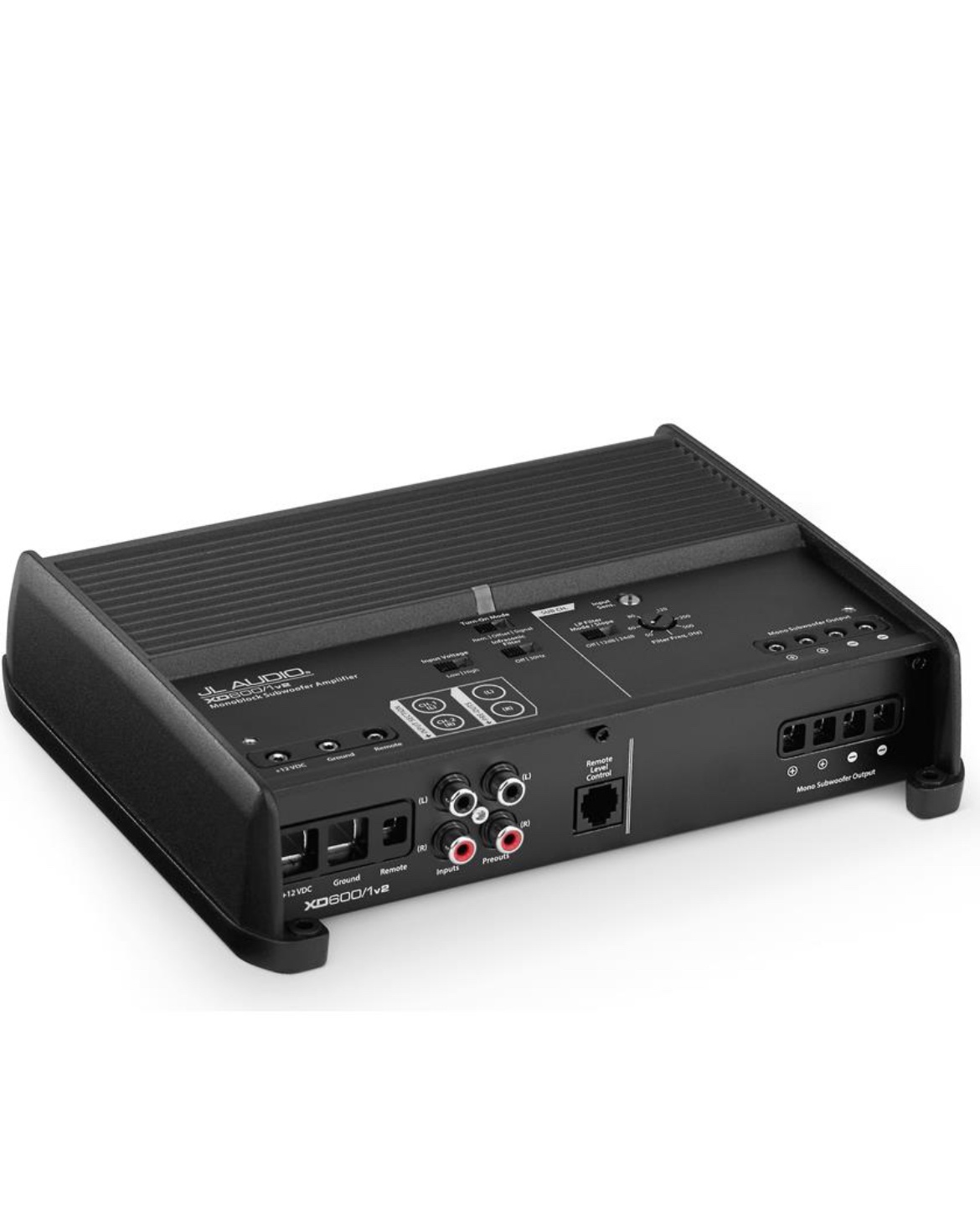 JL Audio XD600/1v2
Mono subwoofer amplifier — 600 watts RMS x 1 at 2 ohms - Image 8